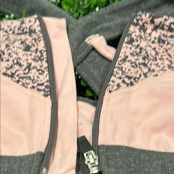 Pink and Gray Sports Bra - Picture 7 of 8